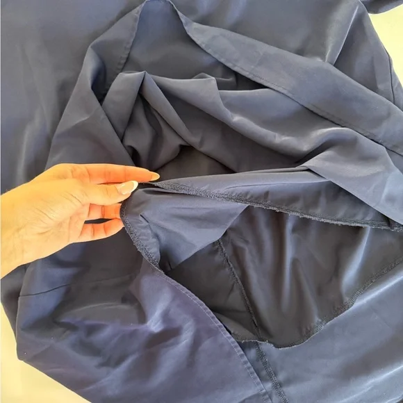 Elegant Navy Blue Dress - Picture 3 of 4